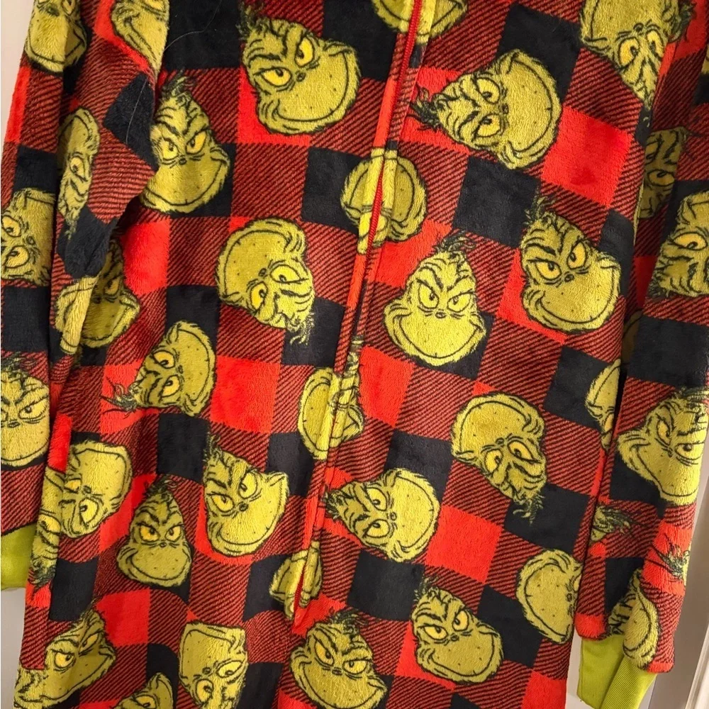 Grinch Red and Green Onesie